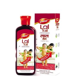 Dabur Lal Tail Ayurvedic Baby Massage Oil Help Growth makes bones strong 100 Ml