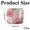 klahh 2 Pcs Sanitary Napkin Storage Bag Portable Period Bags