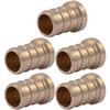 SharkBite 1/2 Inch Crimp Plug, Pack of 5, Brass Plumbing