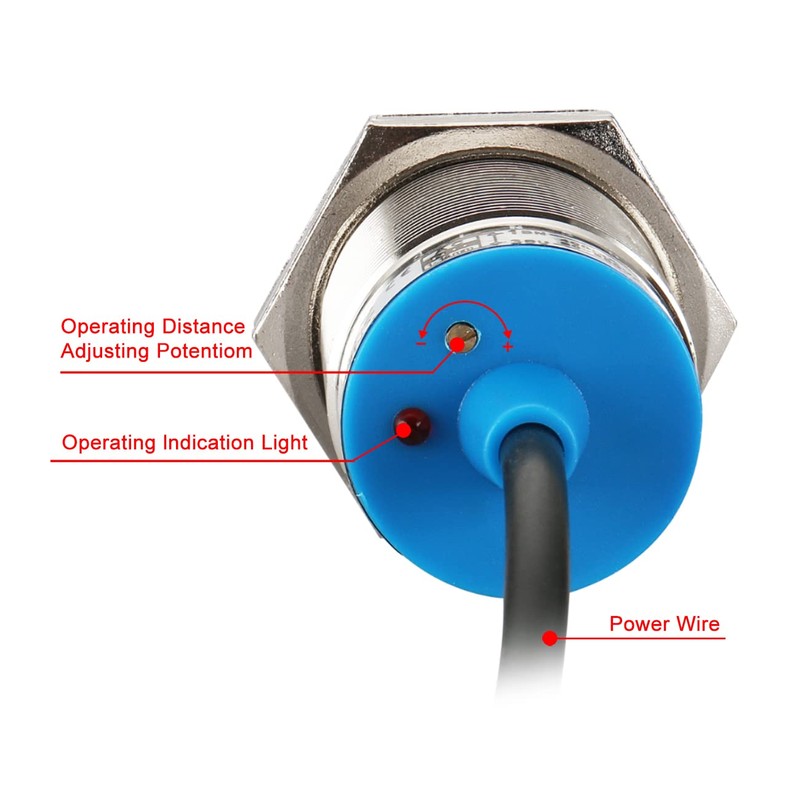 Heschen M30 Capacitive Proximity Sensor Switch Shield Type LJC30A3-10-Z/AY Detection