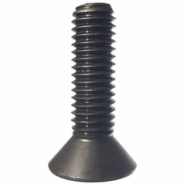 5/16-18 x 3/4" Flat Head Socket Cap Screws, Allen Socket Drive, Alloy Steel, Full Thread, Black Oxide, Machine Thread, Quantity 50
