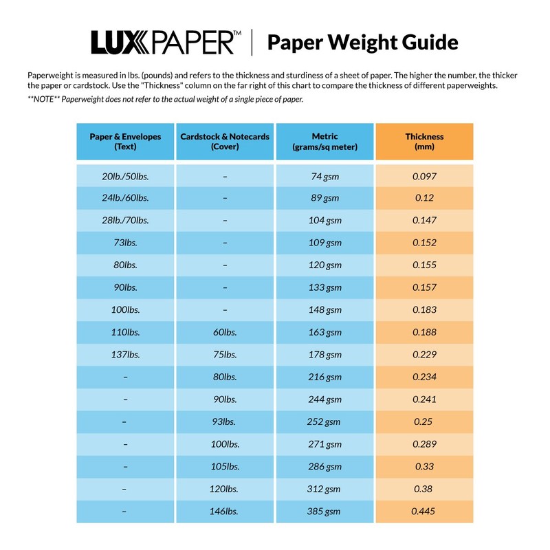 LUXPaper 8.5" x 14" Paper | Legal Size | Pastel