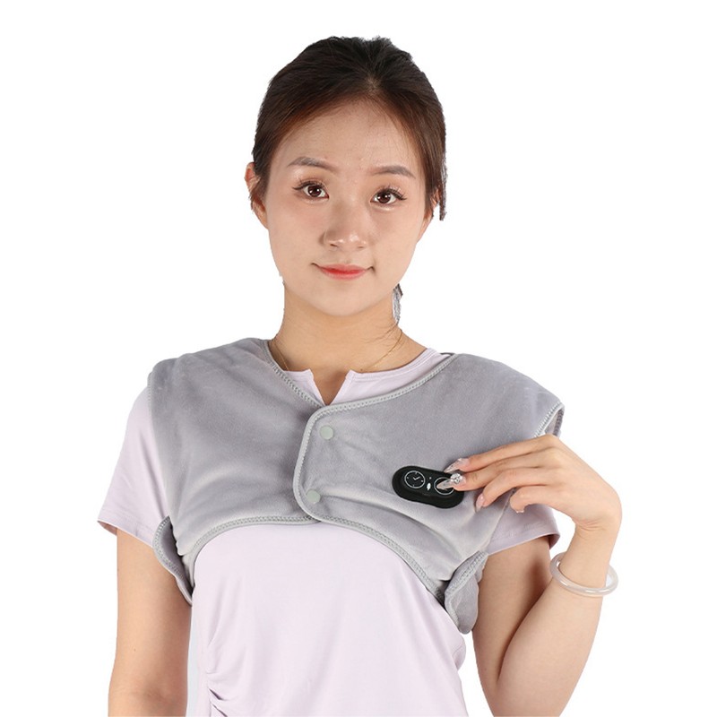 A258 Electronic Shoulder Heating Pad Timer 3 Temperature Settings Neck