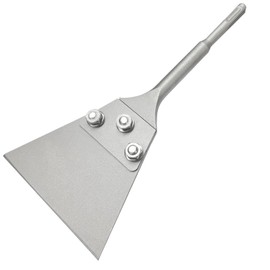 Greywolf SDS Plus Floor Scraper Kit, 5" x 11" Tile Removal Tool for SDS Plus Chisel Rotary Hammer Drill, Carpet Removal Tool, Premium Carbon Steel Blade, Great for Tile, Laminate, Epoxy Removal