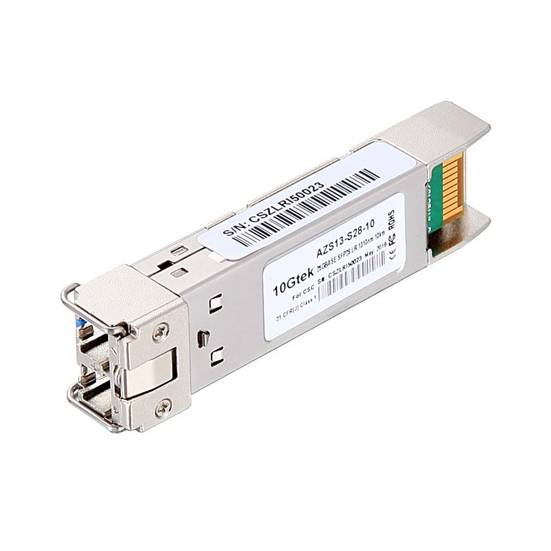 10Gtek 25G SFP28 SFP+ Transceiver, 25GBase-LR Duplex LC SMF Optical
