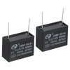 PATIKIL CBB61 Ceiling Fan Capacitor, 2Pcs 3uF 450V AC 50/60HZ