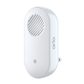 Arlo Chime 2 - Built-in Siren, Audible Alerts, Customizable Melodies, Wi-Fi Connected, Compatible Wired and Wireless Doorbell Camera, Security Camera, and Smart Home Devices (AC2001)