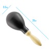 Tiger MAR7-BK Egg Shaped Maracas - Black