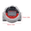 1 Inch Flow Meter LCD Display Digital Turbine Flow Gauge