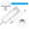 PATIKIL Rolling Door Alarm Contact Sensor,1 Pcs 0~100V/0.5Amp Magnetic Reed