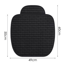 ZBHDEYG 1 x Rectangular Seat Cushion, Car Seat Cushion, Non-Slip, Breathable Seat Cushion, Seat Protection Cushion, Single Seat Cushion, Universal Seat Cushion, Front Seat Cushion