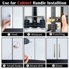 King&Charles Cabinet Hardware Jig, Aluminum Alloy Cabinet Handle Jig +