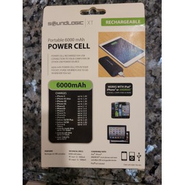 Soundlogic XT Rechargeable Portable 6000 mAh Power Cell