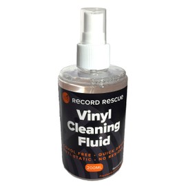 Vinyl Cleaning Fluid & Microfiber Towel - Record Washing Solution (200ml Spray Bottle) | Record Rescue