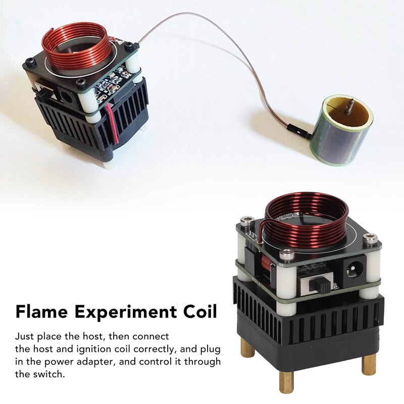 DIY High Frequency Coil Plasma Arc Experimental Coil Set for