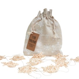 Star Garland DIY Basketry Kit | Arts & Crafts, Gifts for Women, Children