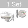 Indicator Door Lock Stainless Steel Vacant Engaged Privacy Indicator Lock