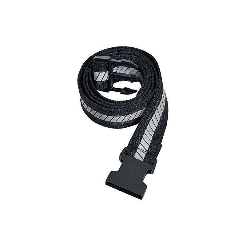 Urban Classics Unisex Belt, Black/Black/Silver