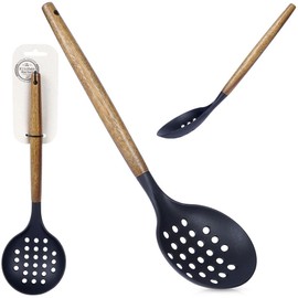 Slotted Spoon, Straining Ladle, Straining Ladle, Sieve Spoon, Skimmer, Thermoplastic 31.5 cm
