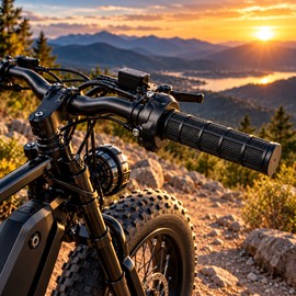 Full Twist Throttle for TST Electric Bikes – 3-Pin Waterproof Connector Grip Kit for Smooth Everyday Riding Control
