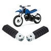 Asixxsix Dirt Bike Pegs, 2 Pcs Left Right Anti Slip