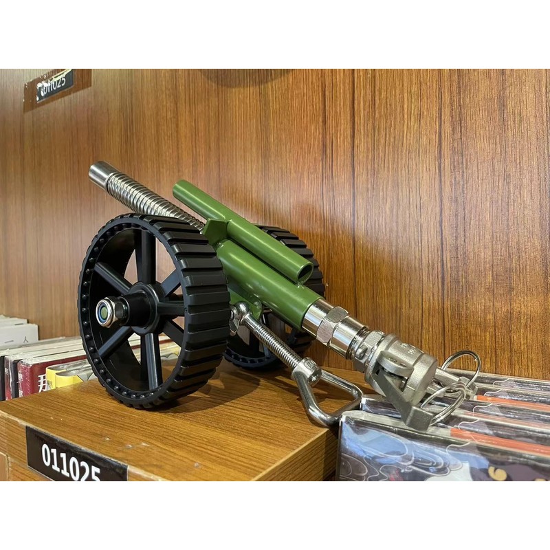 New British Mini Firecracker Cannon, 304 Stainless Steel with Recoil