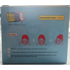 Keweidi *50-Pack* Keweidi 3-Ply Non Medical Disposable Mask D376256