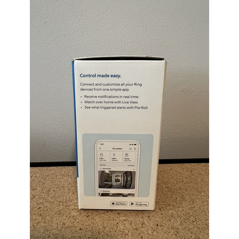 Ring Video Doorbell 4 Smart Wi-Fi Video Doorbell Wired/Battery Operated