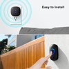 SECRUI Wireless Doorbell, Easy Installation, Adjustable Volumes, 58 Chimes, 1000Ft
