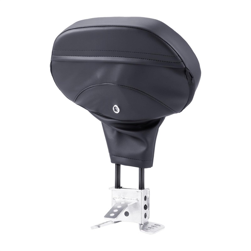 Adjustable Rider Backrest, Detachable Plug-in Driver Backrest Pad with Mounting