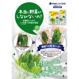 Mamara Clean Freshness Keeper, Medium, Large Set, Fresh Food, Storage, Freshness Retention