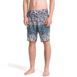 Volcom Men's Standard Mod Tech 20" Boardshort Swim Trunk, Multi