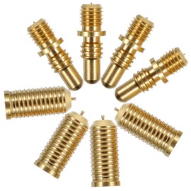 WOONEKY Billiard Cue Extension Screw Kit Pool Cue Joint Screws 4 Sets Heavy Duty Repairing Parts for Cue Stick