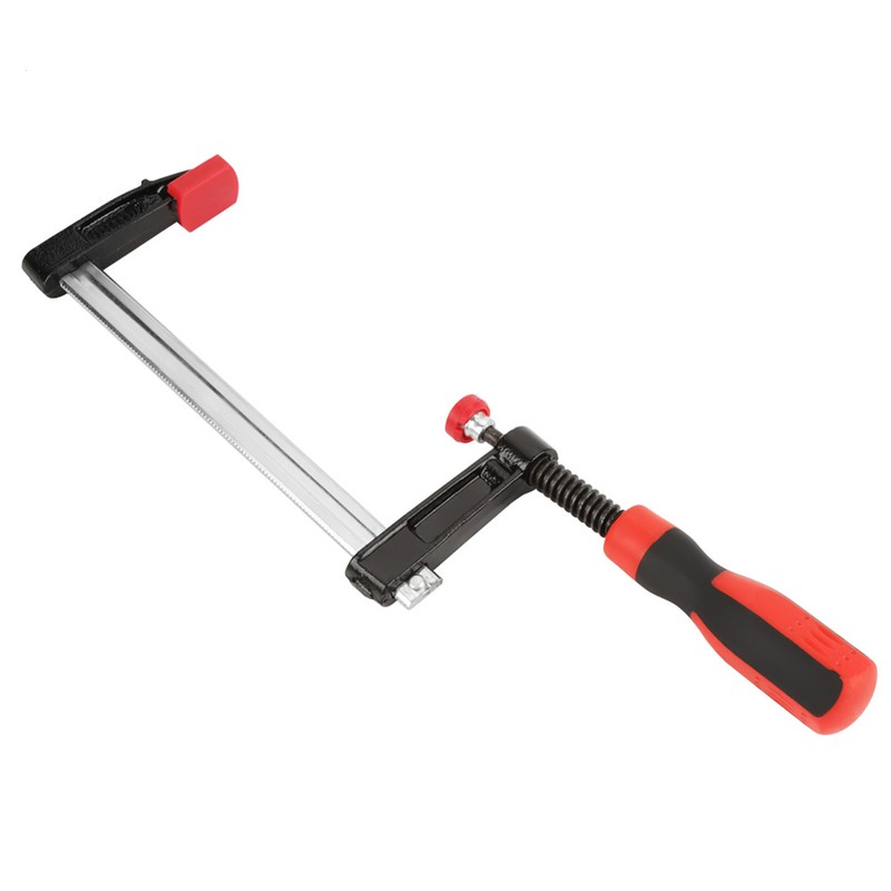 2Pcs Heavy Duty F Clamps Woodworking Bar Clips Quick Slide