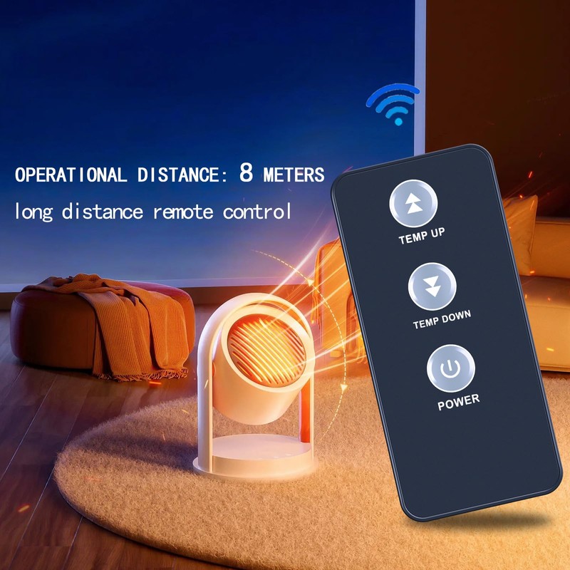 RYQIF Replacement Remote Intended for EdenPURE Heater Sun_Twin 1500 Series