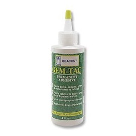 Gem Tac Glue for Attaching Rhinestones and Glitter to Garments