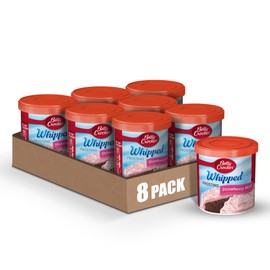 Betty Crocker Gluten Free Whipped Strawberry Mist Frosting, 12 oz. (Pack of 8)