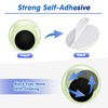 TOAOB 8pcs Luminous Large Googly Wiggle Eyes with Self Adhesive