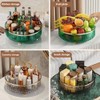 Turntable Organiser 360°, Multifunctional Turntable Tray 27 cm, Cupboard Organiser,