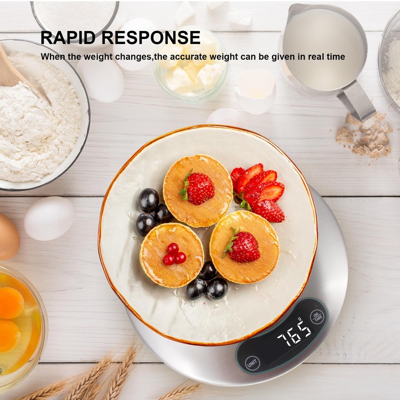 High Precision Food Cooking Scale Digital Kitchen Scale Touch Button