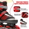 PAPAISON Adjustable Inline Skates Boys Ages 4-12, Roller Skates for