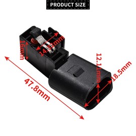 Tailgate Micro Switch Tailgate Cylinder Lock Micro Switch Unit Compatible with VW Volkswagen Polo 9n VW Jetta A5 1T0962103