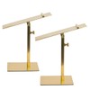 DZLOHAS Shoe Display Stand (Style2, Golden)