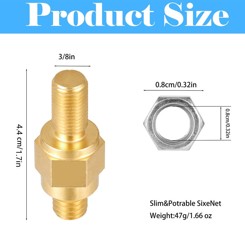 Long Stud Side Post Battery Terminal Bolt Compatible with GM