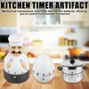 Asfrode Pack of 3 Mechanical Kitchen Timer, 60 Minute Timer