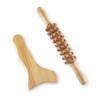 Maderotherapy Professional Body Kit with Cellulite Massage Roller and Body