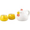 SAN3750 Cute Tableware, Pot, Cup, Tea Set, Approx. 20.3 fl