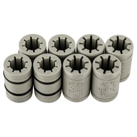 Set of 4x igus Loose Bearing Plain Bearings RJ4JP-03-08 and 4x igus Fixed Bearing RJ4JP-01-08
