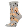 WHD Cocker Spaniel Socks (Gray, Medium)