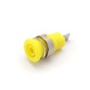Security Socket, Flat Plug 6 mm Pack of 10 Assorted Colours, yellow